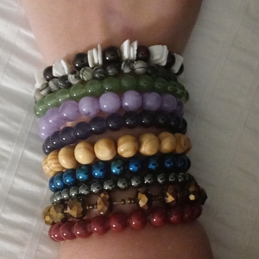 Stretchy bracelets